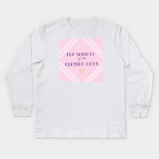 Grand Budapest Hotel-Society of the Crossed Keys hanky Kids Long Sleeve T-Shirt